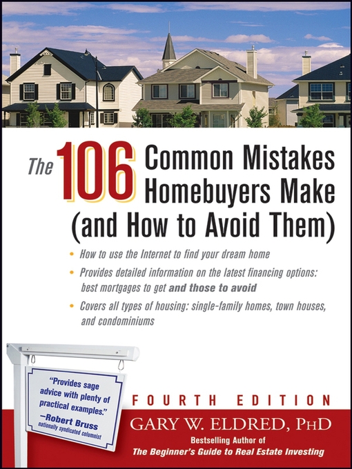 Title details for The 106 Common Mistakes Homebuyers Make (and How to Avoid Them) by Gary W. Eldred - Available